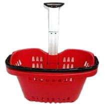 Bigapple Shopping Basket 56 L Plastic,Aluminium Handle_0