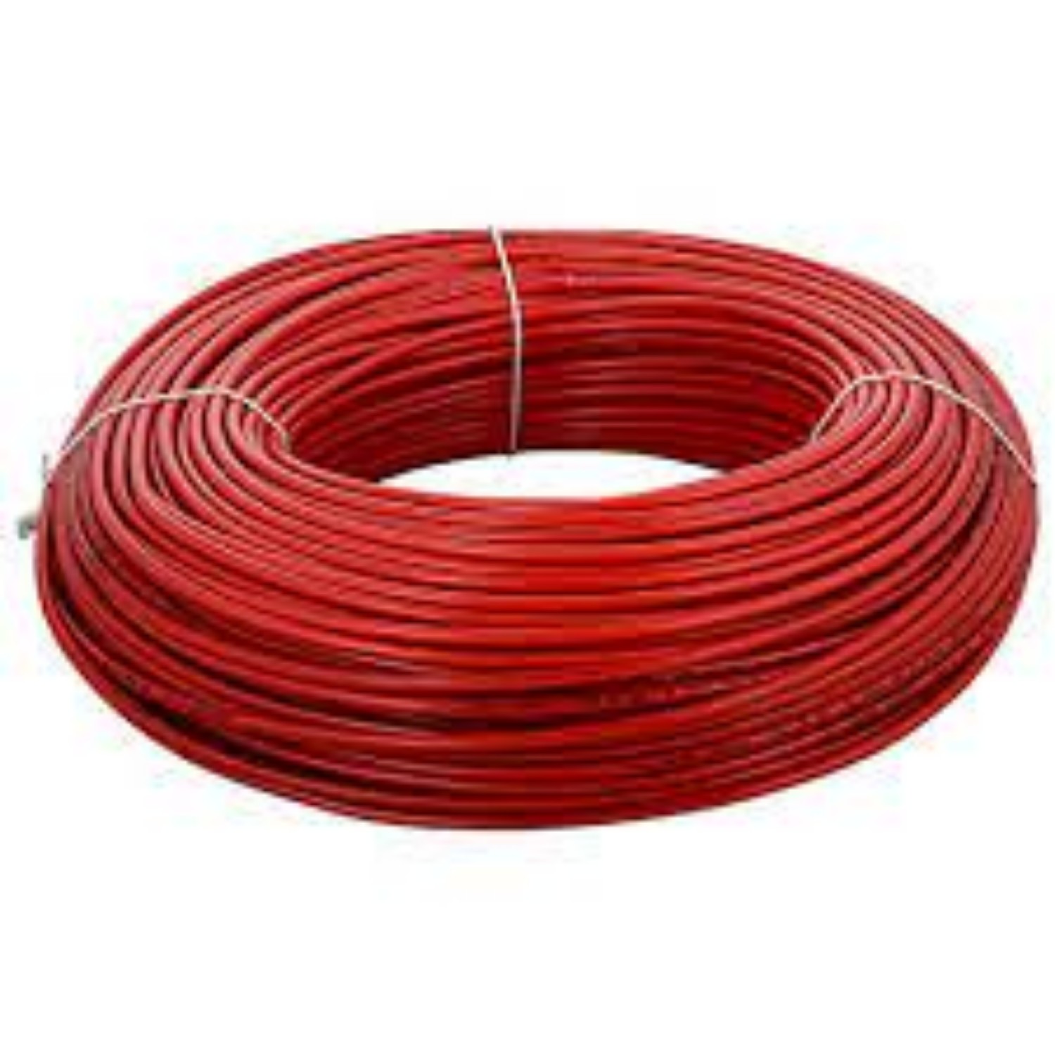 Polycab 1 sqmm Stranded Electric Wire Red 90 m_0