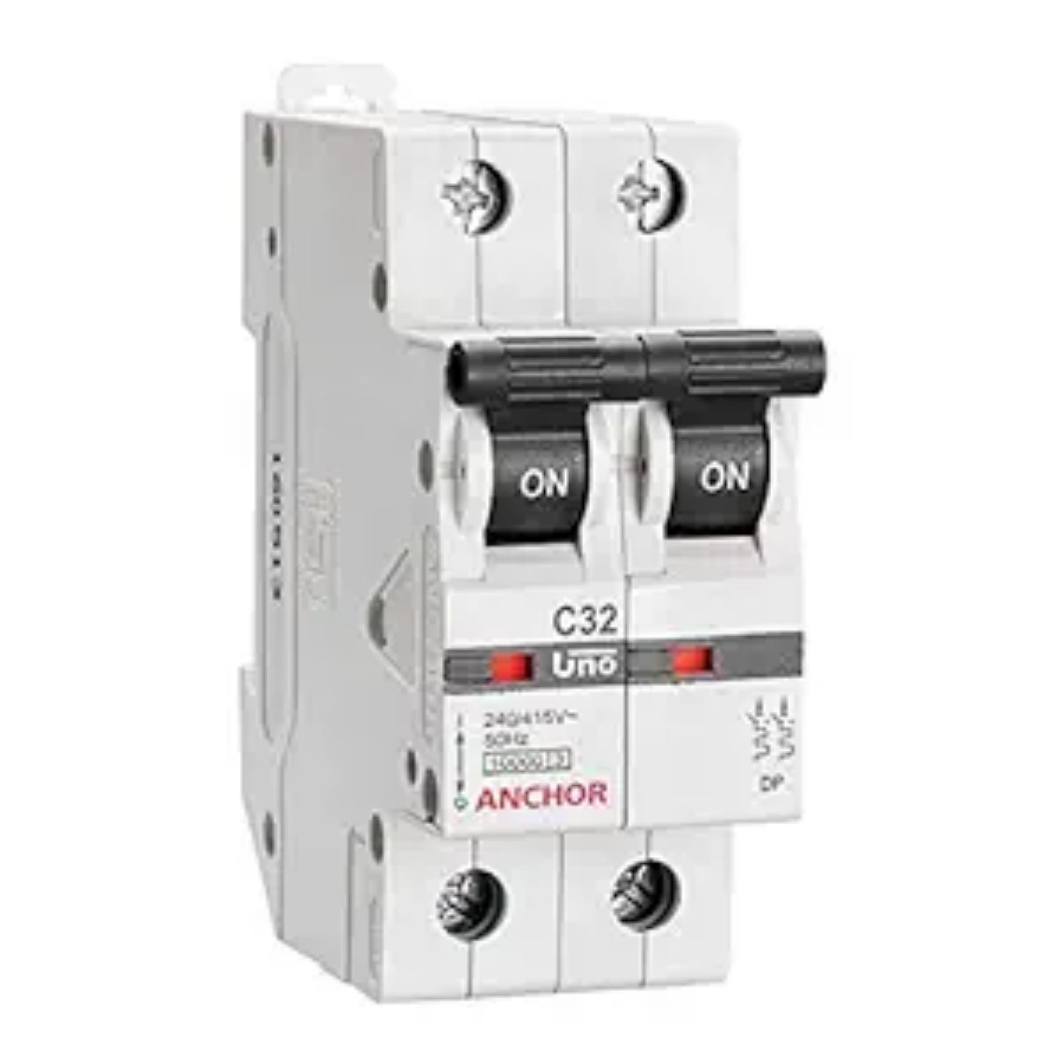 ANCHOR UNO Series 98023 Double Pole 40 A C MCB_0