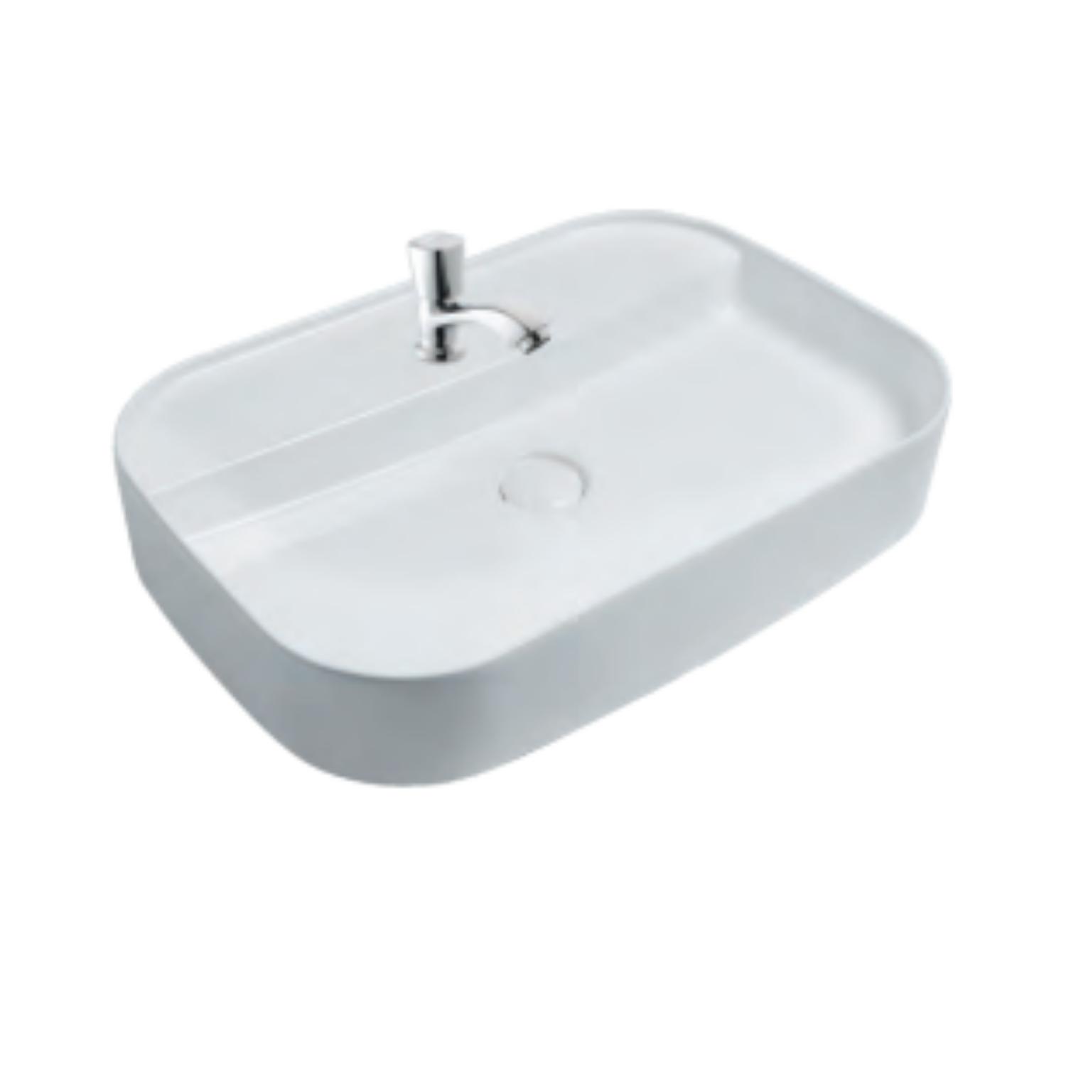 Buy Hindware Wash Basin Edge 65R Over Countertop online at best rates