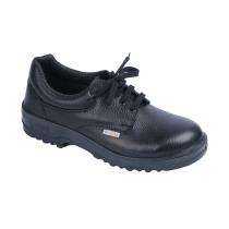 L&T SuFin Brand - Solido Olympus SF02 Barton Steel Toe Safety Shoes Black_0