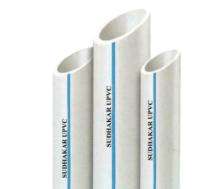 Sudhakar 100 mm UPVC Pipes SCH 80 6 m Plain_0