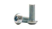 Unbrako M6 Button Hex Socket Head Screw 12.9 ISO 4762 Galvanized_0