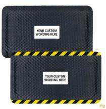 Floor Mats Anti-fatigue Nitrile Rubber 1 ft x 1.5 ft x 22 mm Black_0