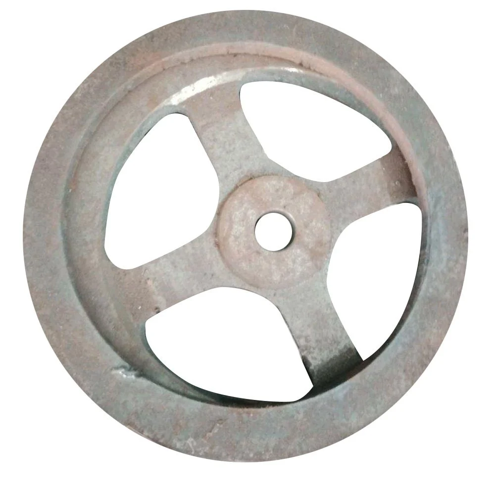 Globdeal Cast Iron Cast Wheel IS 2708 10 inch_0