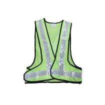 WeighTAJ Polyester Safety Jackets Universal 3SideREG Without Sleeves Green_0