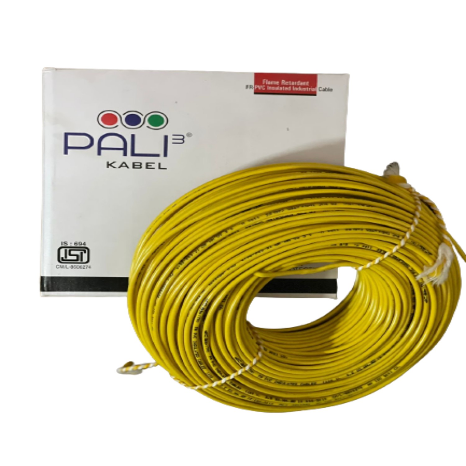 PALI KABEL 2.5 sqmm FRLSH Electric Wire Yellow 90 m_0