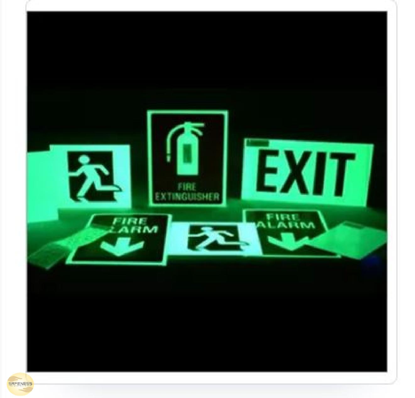 SAFENESS Safety Signages 7 x 10 inch Wall Aluminium_1