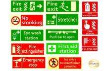 SAFENESS Safety Signages 7 x 10 inch Wall Aluminium_0