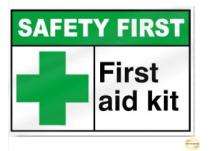 SAFENESS Safety Signages 7 x 10 inch Wall Aluminium_0