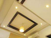Turnkey Yellow Gypsum False Ceiling 1220 x 1220 mm_0
