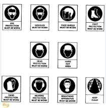 SAFENESS Safety Signages 7 x 10 inch Wall Aluminium_0