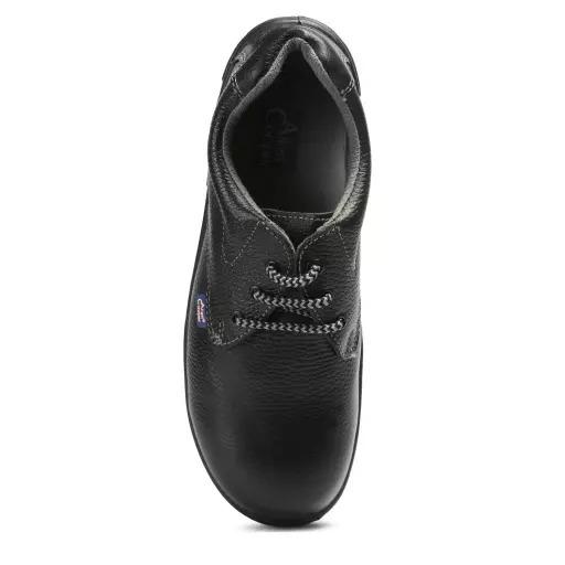 Allen Cooper AC-1143 Buff CG Barton Leather Steel Toe Safety Shoes Black_1