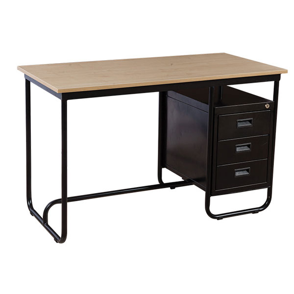 Buy Featherlite Computer Office Tables Beige and Black PLPB online at