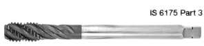 Totem 3/4 inch HSS-E Spiral Flute Tap FAB0205513 25 mm_0