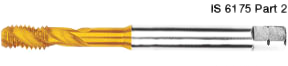 Totem 1/4 inch HSS-E Spiral Flute Tap FAB0200501 10 mm_0