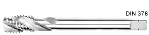 Totem 1 inch HSS-E Spiral Flute Tap FAB0204405 30 mm_0