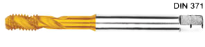 Totem 1/4 inch HSS-E Spiral Flute Tap FAB0204406 10 mm_0