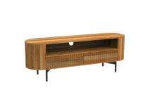 PSM Floor Mounted Wood TV Cabinet 23 - 42 inch Brown_0
