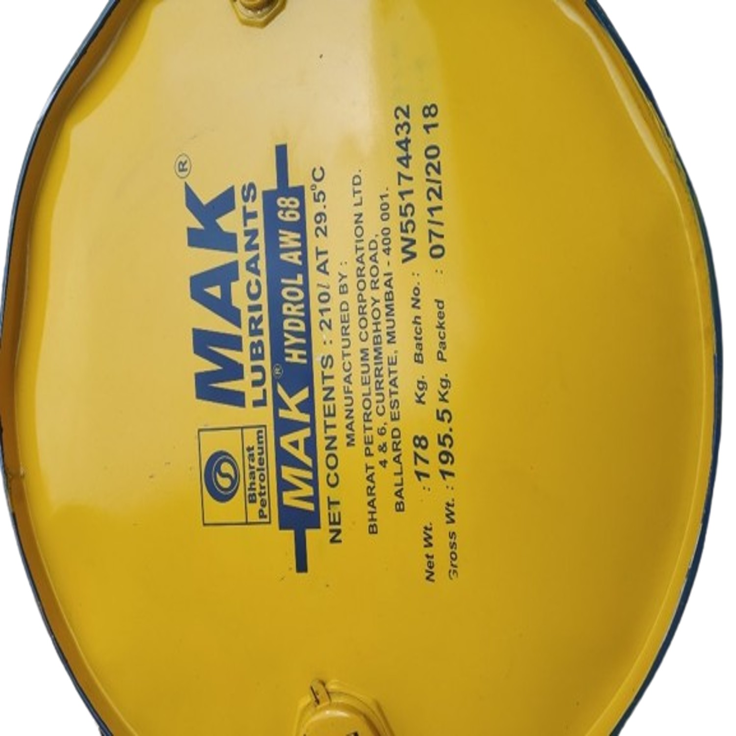 MAK HYDROL Ansparent and Antiwear Hydraulic Oil 210 L Barrel_1