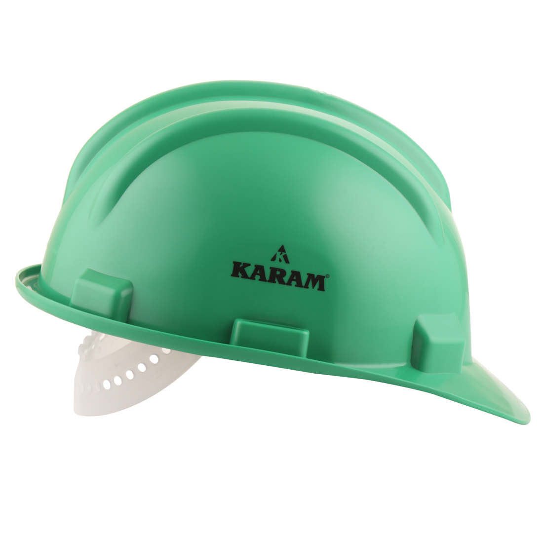 Karam Polymer Mint Green Air Ventilated Safety Helmets PN501_2