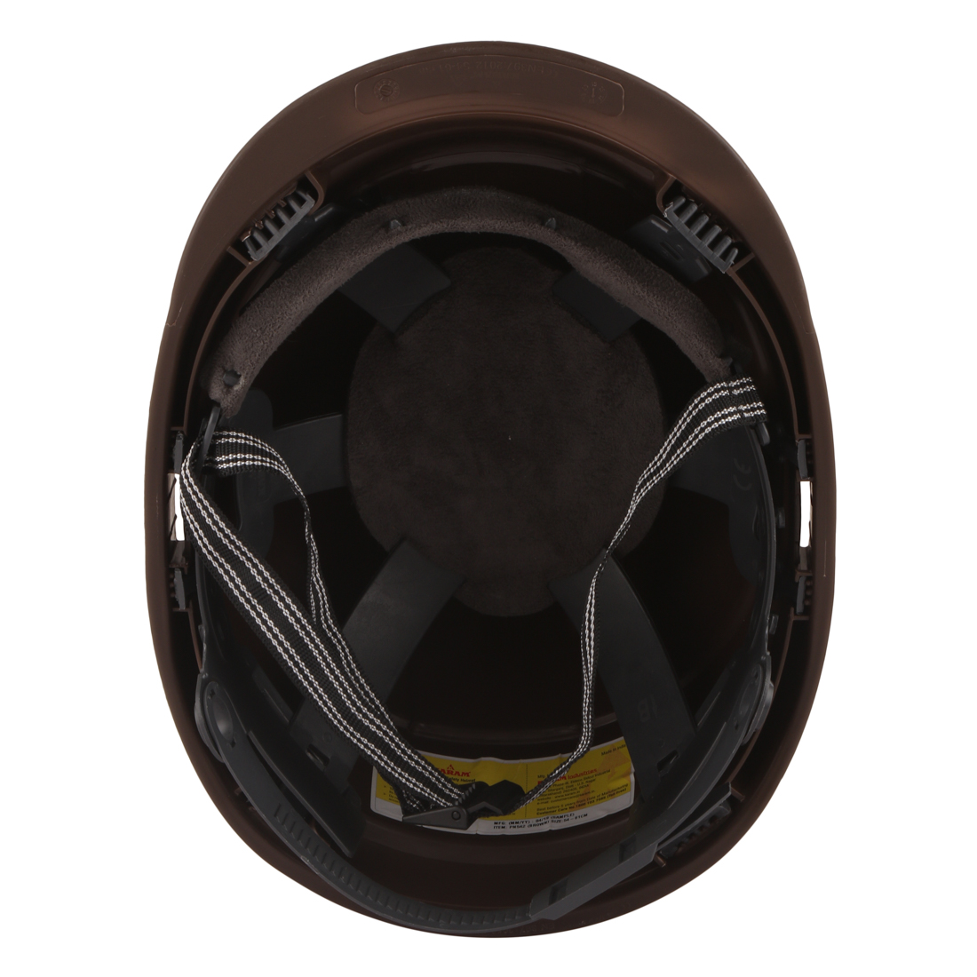 Karam Polypropylene Copolymer Brown Air Ventilated Safety Helmets PN541_4