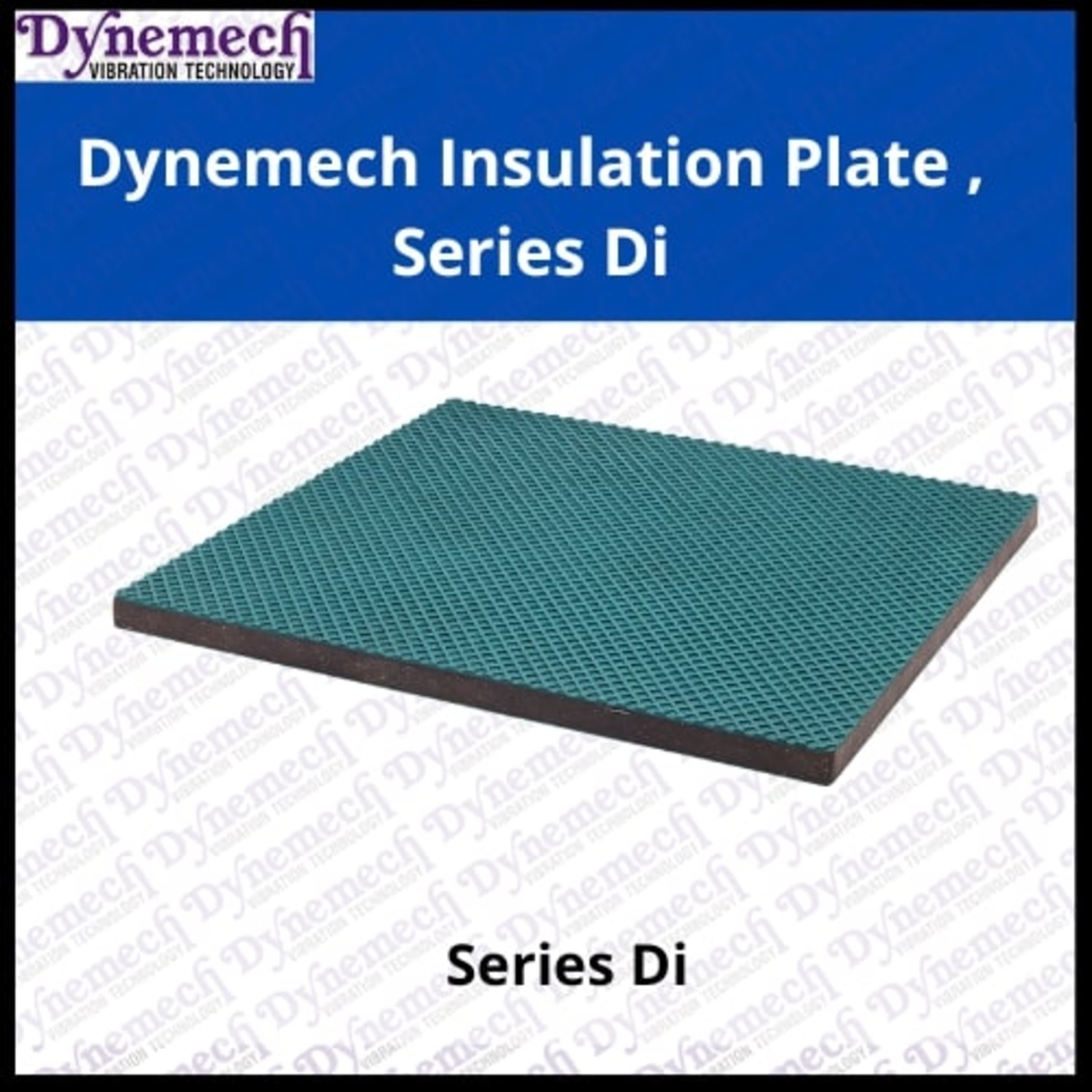 DYNEMECH 500 x 500 x 25 mm Insulating Pad Insulation Plate Di 5 - 14 kg 25 mm_1
