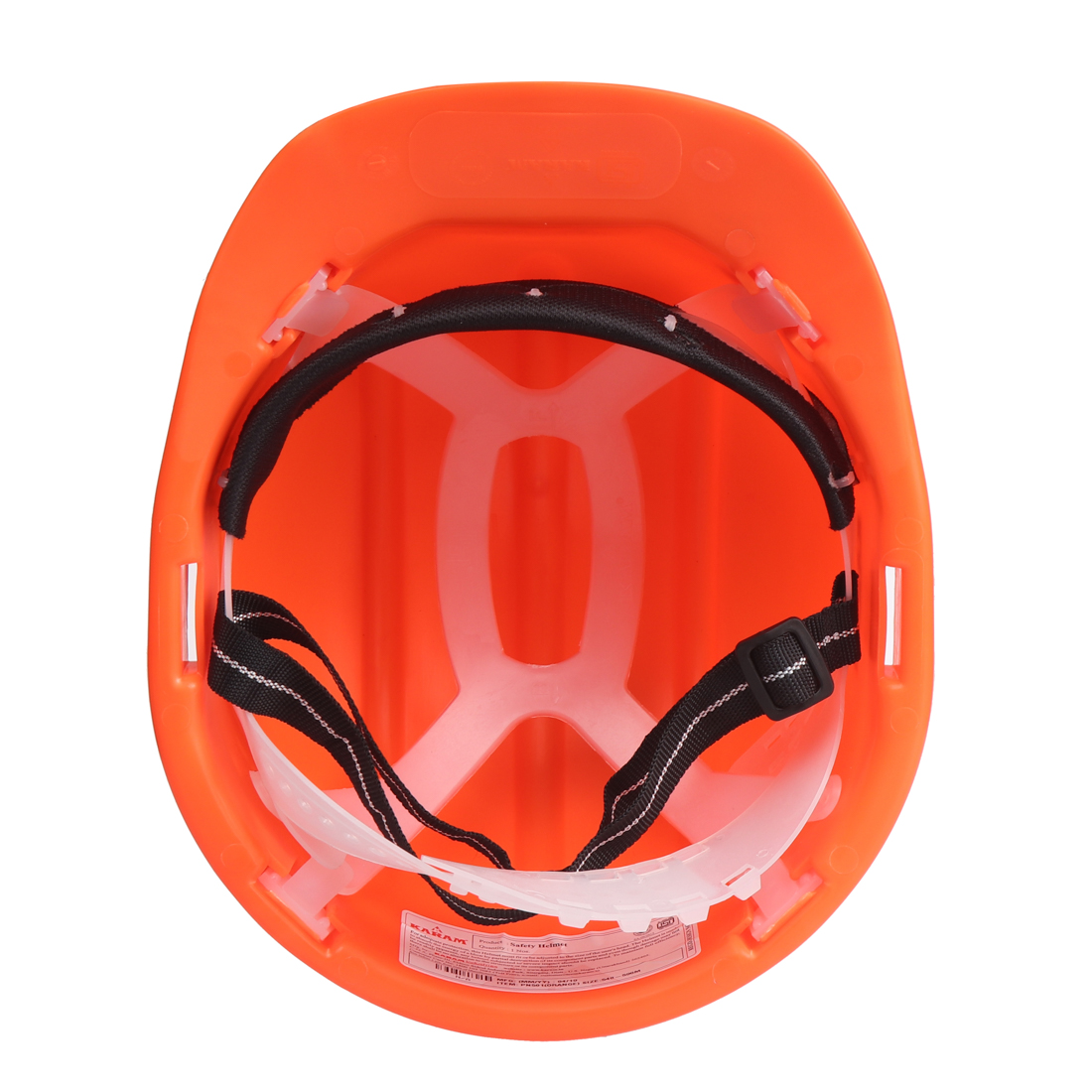Karam Polymer Orange Air Ventilated Safety Helmets PN501_3