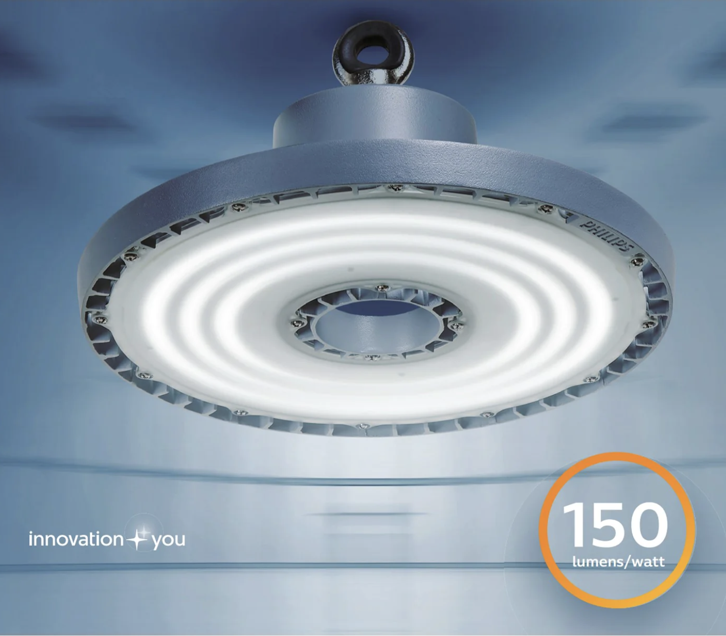 PHILIPS 170 W Natural White 4000 K IP65 150 Lumen BY515P LED250S 4000k NB PSU GR High Bay Light_1