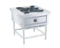 ME MC-ICR3 1 Burner Commercial Gas Stove Mild Steel Silver_0