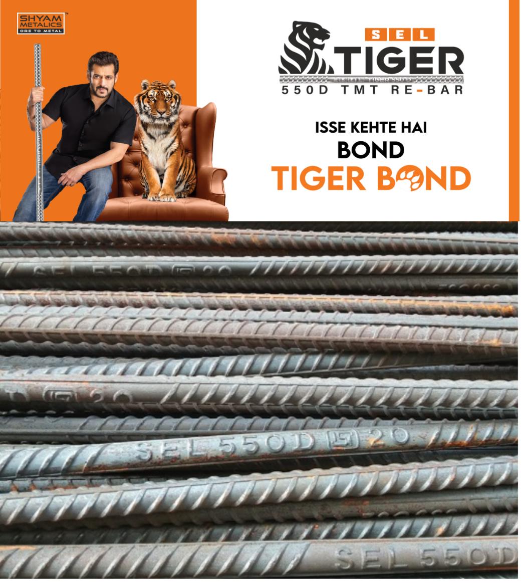 SEL TIGER 16 mm Fe 550D TMT Bars 12 m ISI 1786 : 2008_1