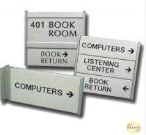 SAFENESS Modular Signages 100 x 300 mm Wall Aluminium_0