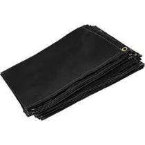 HP-CARBONSHIELD Fiberglass Cloth 1.7 mm Fire Retardant Blanket Black_0