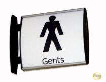 SAFENESS Direction Signages 400 x 150 mm Wall Aluminium_0