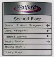 SAFENESS Modular Signages 400 x 150 mm Wall Aluminium_0