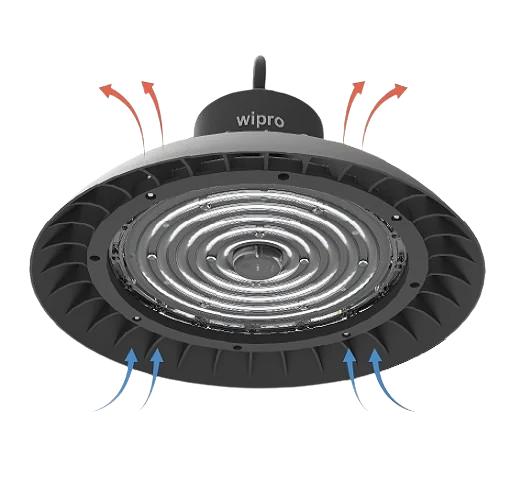 Buy Wipro 200 W Cool White 5700 K IP66 26000 Lumen LH2125209057X2 High