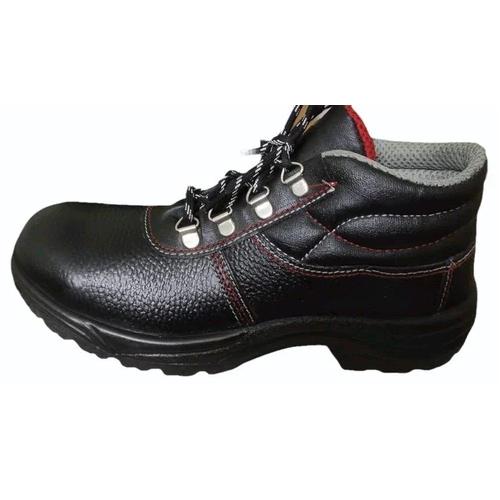 Workon 107 Booster A Leather Steel Toe Safety Shoes Black_1