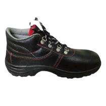 Workon 107 Booster A Leather Steel Toe Safety Shoes Black_0
