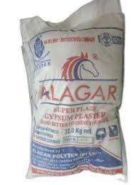 ALAGAR Super Plast Wall Gypsum Plasters 32 kg White_0