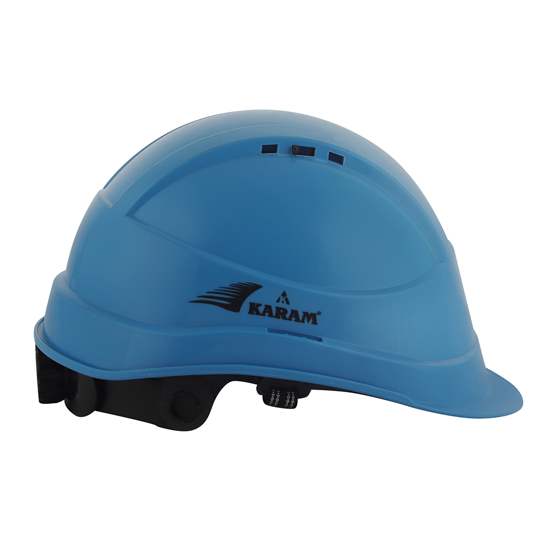 Karam Polypropylene Copolymer Star Blue Air Ventilated Safety Helmets PN542_2