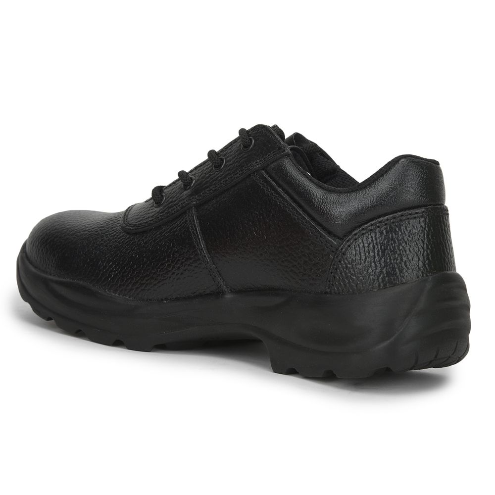 FREEDOM by LIBERTY SHAKTI-ST Leather Steel Toe Safety Shoes Black_1