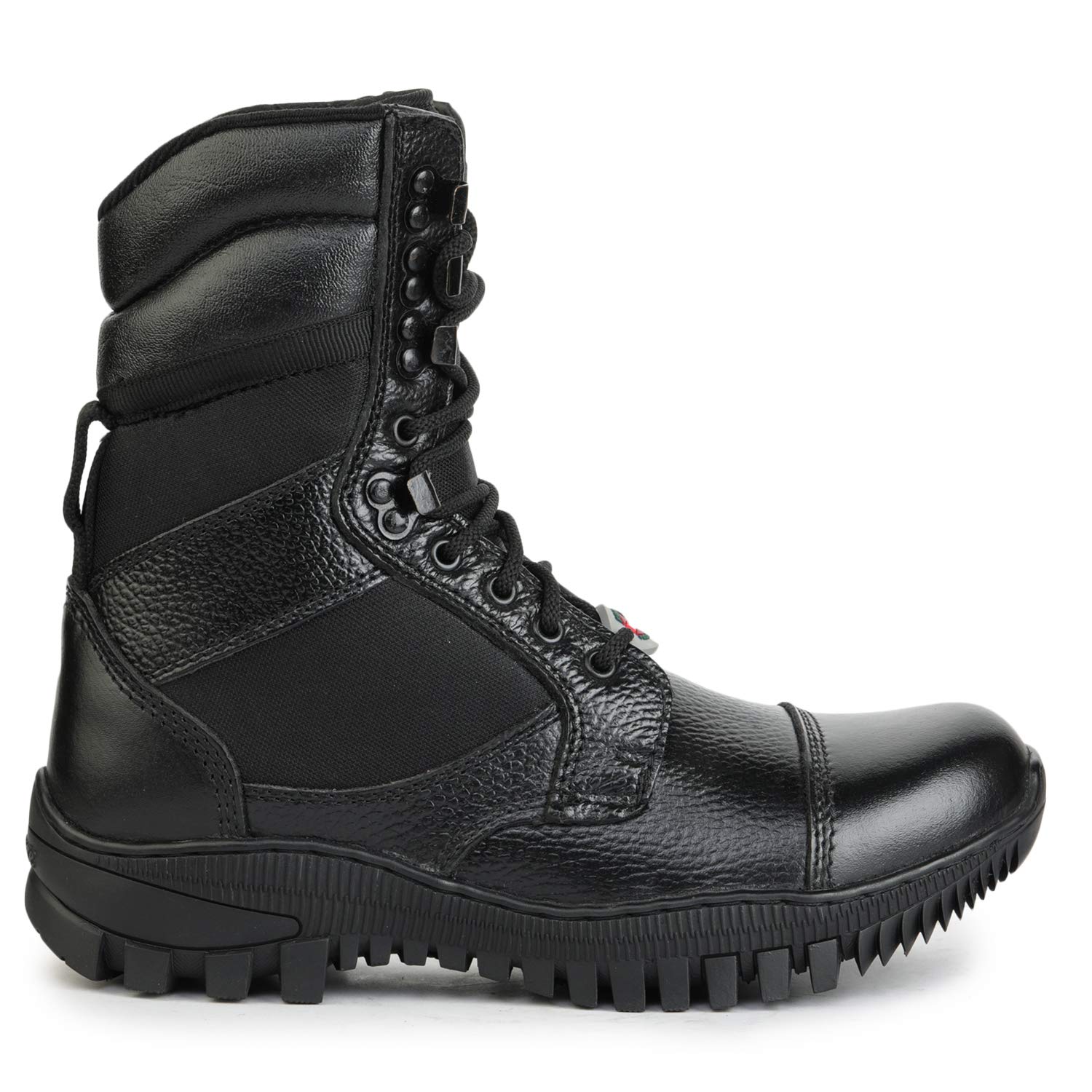 FREEDOM by LIBERTY SOLDIER-01 Softy Leather Steel Toe Safety Shoes Black_3