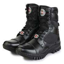 FREEDOM by LIBERTY SOLDIER-01 Softy Leather Steel Toe Safety Shoes Black_0