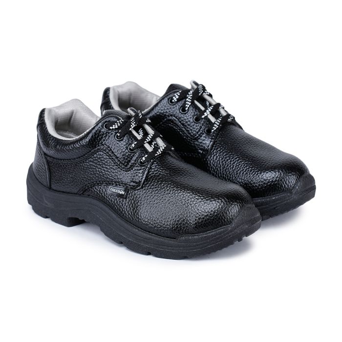 FREEDOM by LIBERTY VIJYATA-1A PVC CFB Steel Toe Safety Shoes Black_4