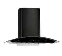 KAFF PRIMA TX DHC Black Wall Mounted Chimney 1180 CMH_0