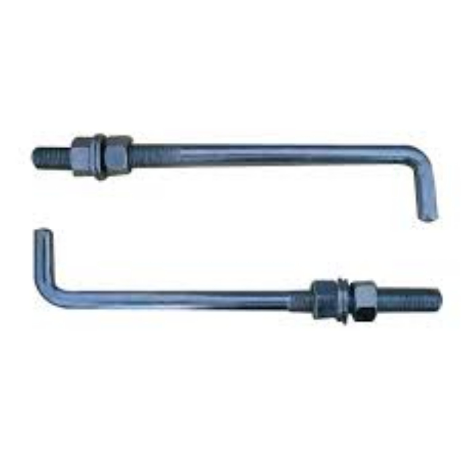 M5 - M50 Mild Steel Foundation Bolts L Shape 100 mm_1