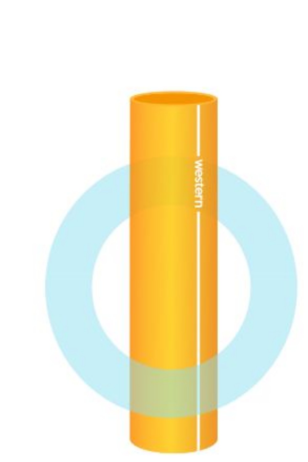 WESTERN PE 63 110 mm MDPE Pipes 0.25 MPa 6 m_1