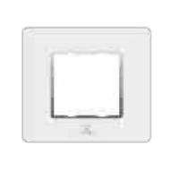 POINTER BI-7002 2 Module White Modular Switch Plate Cover_0