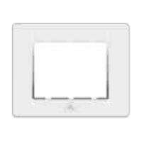 POINTER BI-7011 3 Module White Modular Switch Plate Cover_0