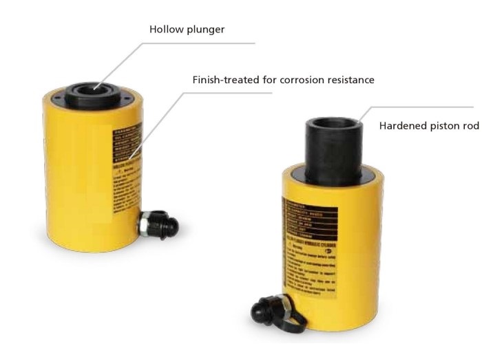 HY-TACK 30 t Hollow Plunger Hydraulic Jack 100 mm HHYG-30100K_1
